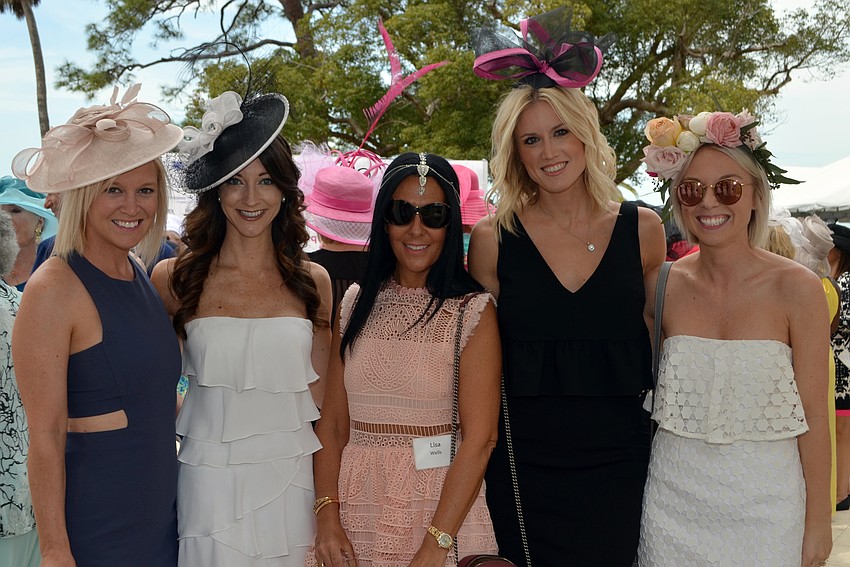 Samantha Beebe, Carrie Riley, Lisa Wells, Sara Ferguson and Liz Jones