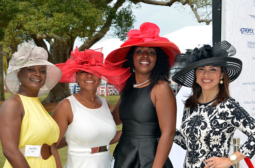 Punchie Teal, Theresa Lemus, Tomeika Koski and Melissa Martinez