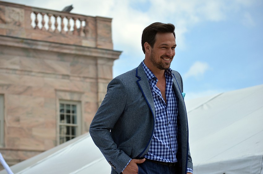 The fashion show featured fashions from The Met.