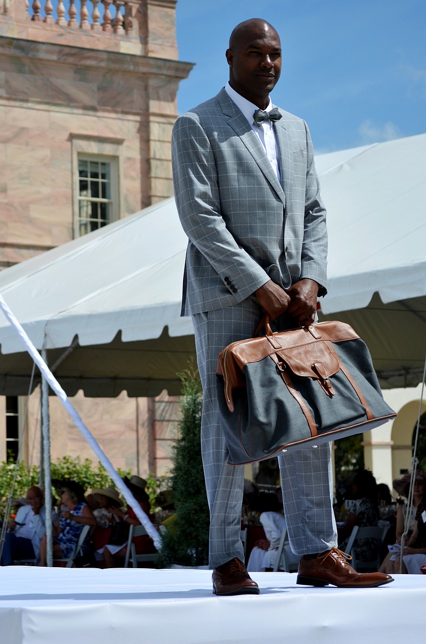 The fashion show featured fashions from The Met.