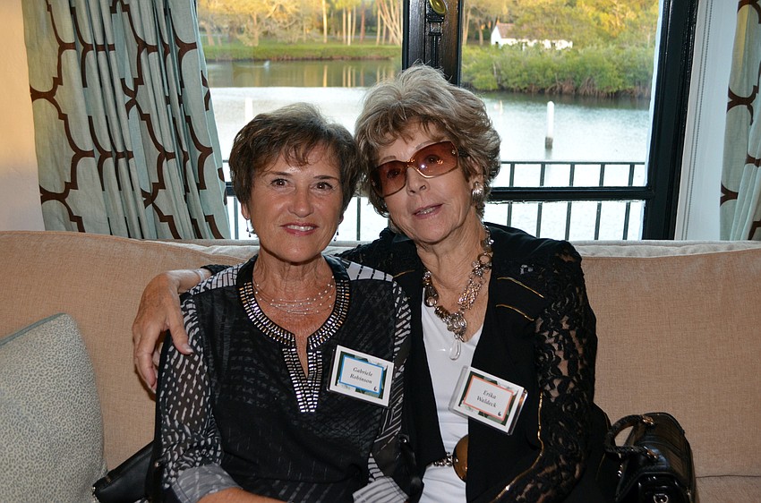 Gabriele Robinson and Erika Waldeck