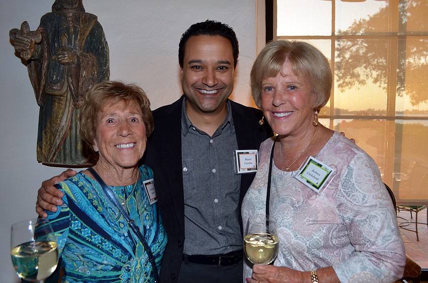 Carolynne Smith, Bharat Chandra and Barbara Cruikshank