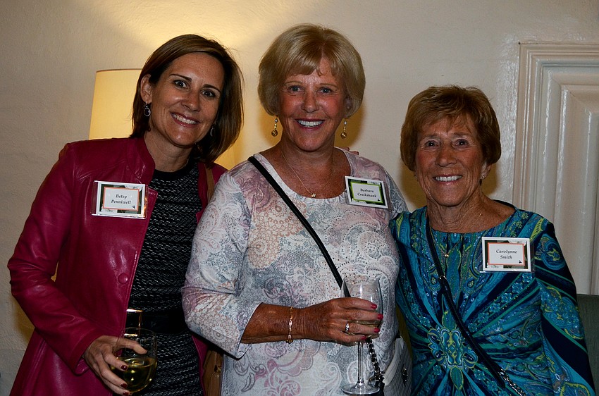 Betsy Pennewill, Barbara Cruikshank and Carolynne Smith