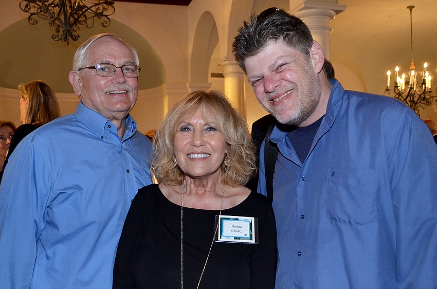 Jim Schultz and Donna Menzer with guest artist Guy Braunstein