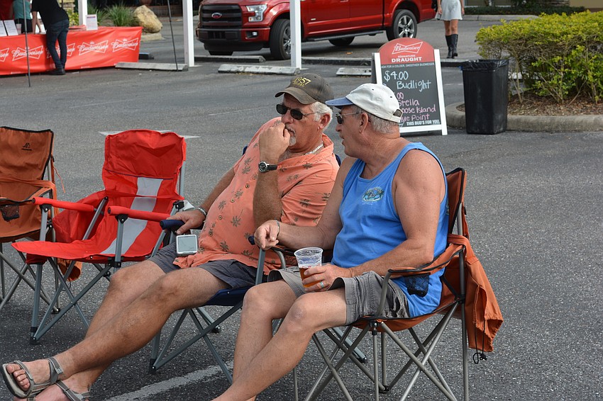 Nakomis residents Jim Mosher and Gerry Williams attended Heroes Party at the Ranch because they wanted to hear some great classic rock.