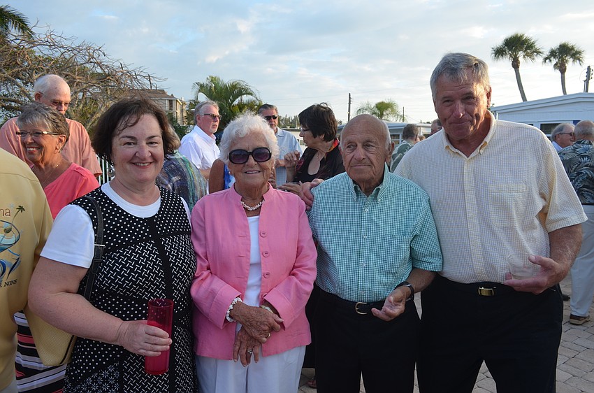 Patty Smith, Pat and Warren Cotty and George Bader