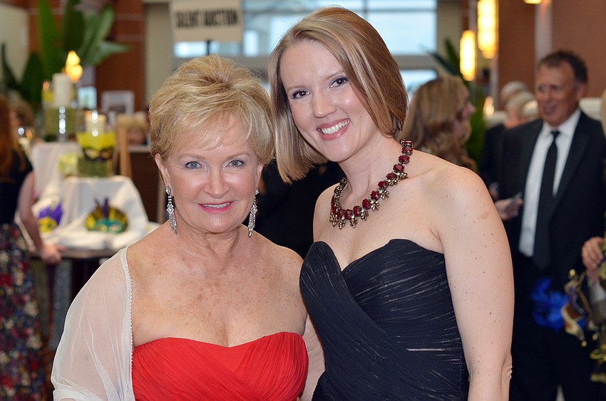 Chairwoman Barbara Gardner and Jessica Hays