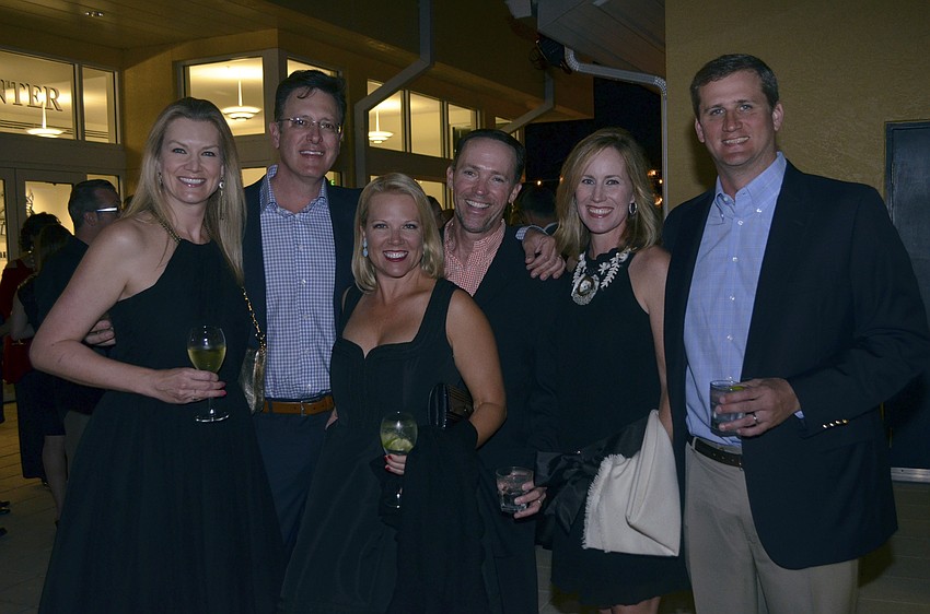 Alison and Morgan O'Donaghue, Jamie and Fran Becker and Jacqueline and Rob Crisci