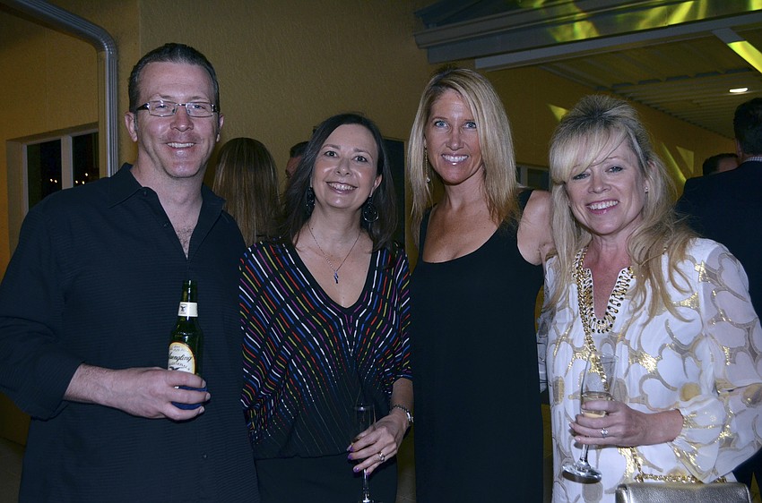 Jake and Nicole Birmingham, Michele Vandendooren and Corinne Knibbs