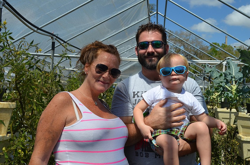 Lindsey Williams with Bryon Glass and Stirling.