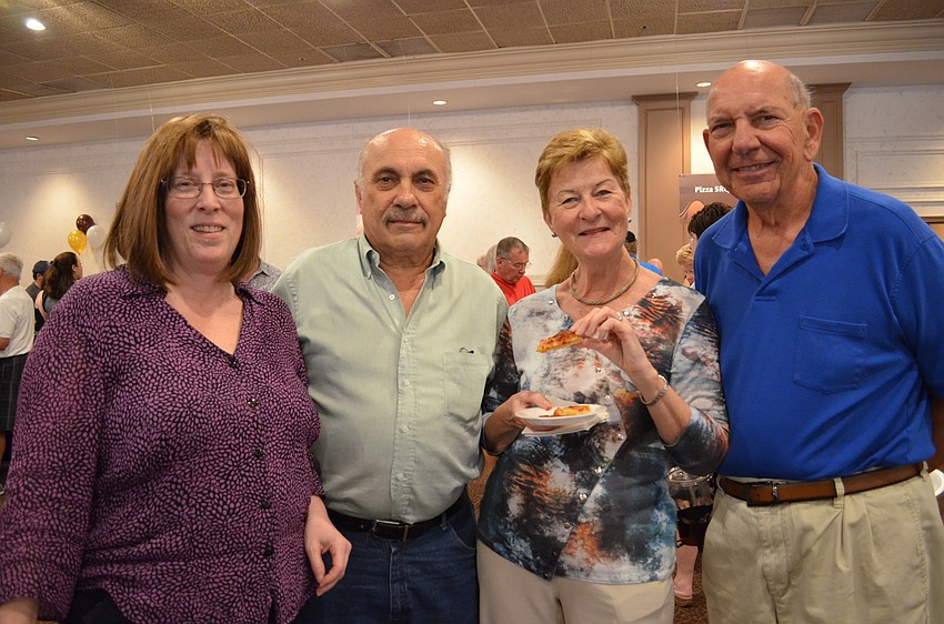 Cathy DeLorenzo, Tom Sette with Anne and John Ruffing