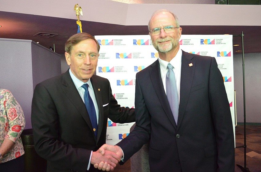 Gen. David Petraeus and Lowe Morrison of Sabal Trust Company