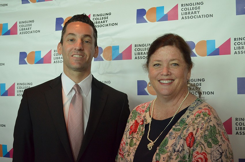 RCLA Town Hall 2017 Chairman Patrick Duggan and new RCLA Town Hall Executive Director Stephanie Grosskreutz