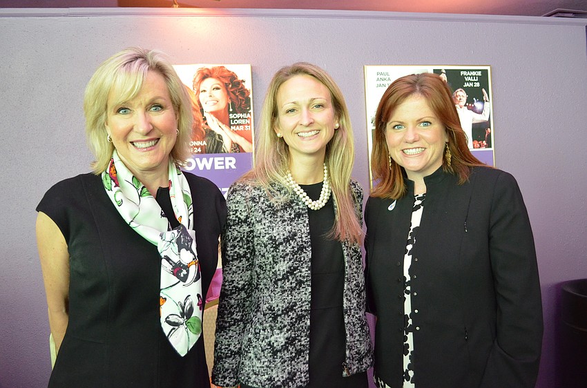 Teri Hansen, Erin Duggan and Tara Poulton