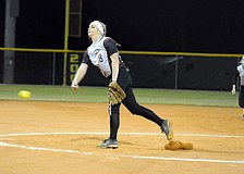 Junior Lexi Phelps earned the win on the mound for Braden River.