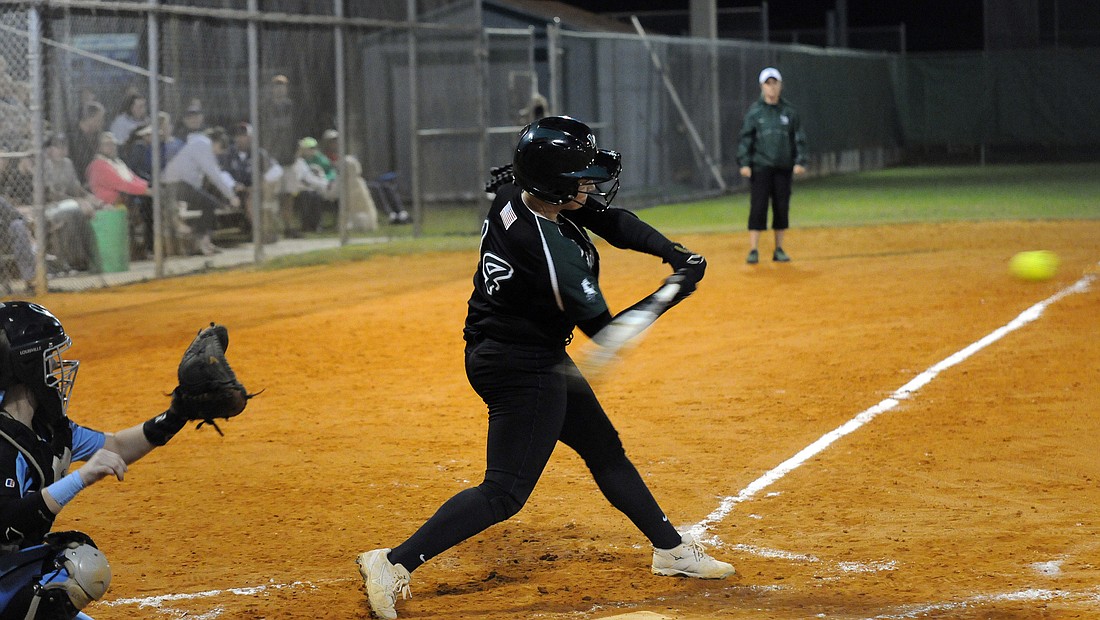 Madi LoCastro hit a pair of home runs to help power Lakewood Ranch to a 10-6 victory versus rival Braden River March 15.