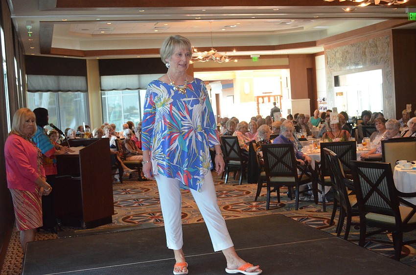 Gayle Sobieck models.