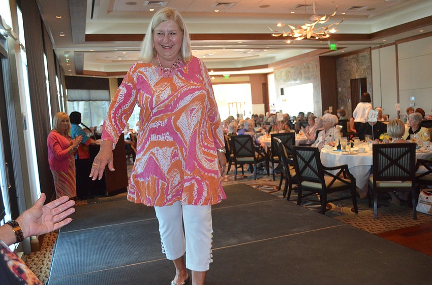 Ginny Akhoury models.