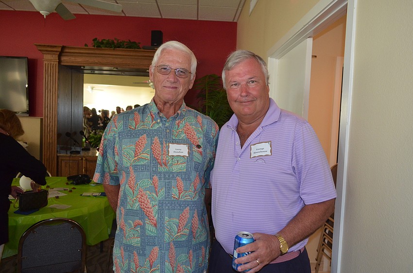 Tournament winners Leroy Donahue and George Moorehouse