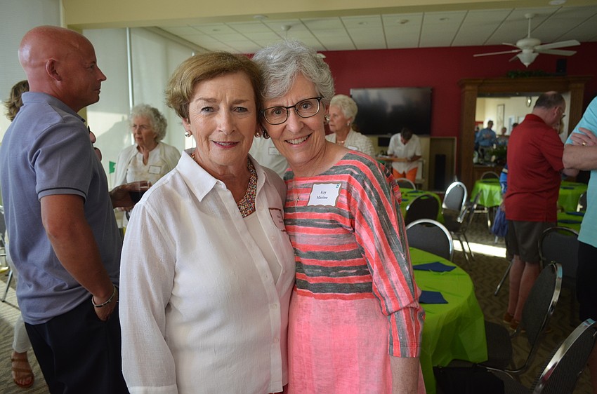 Mary Ahern and Kay Marine