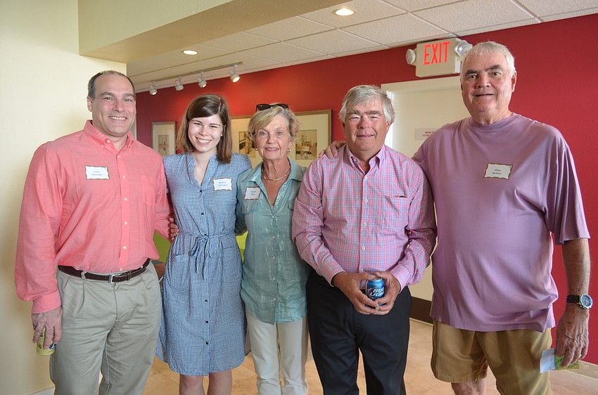 Glen and Hanna Danziger, Lauren and Ned Pike and Mike McKee