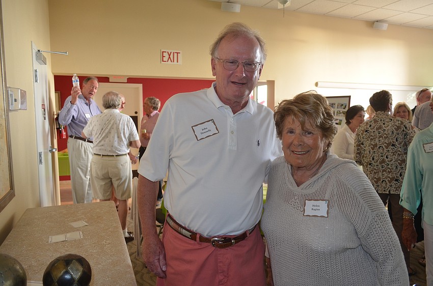 John Donnelly and Helen Ragins