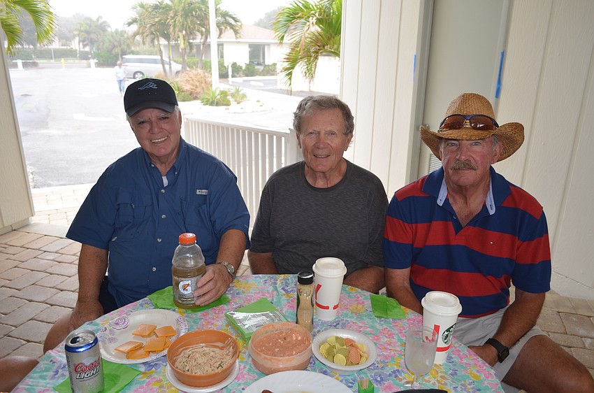 Ed Davin, Bob Ray and Mike McNeil