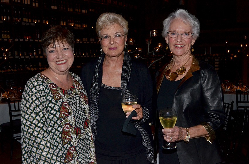 Janet Ginn, Joan Mathews and Katie Couchot