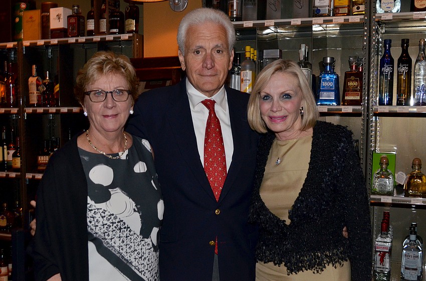Katherine and Frank Martucci with Hillary Steele