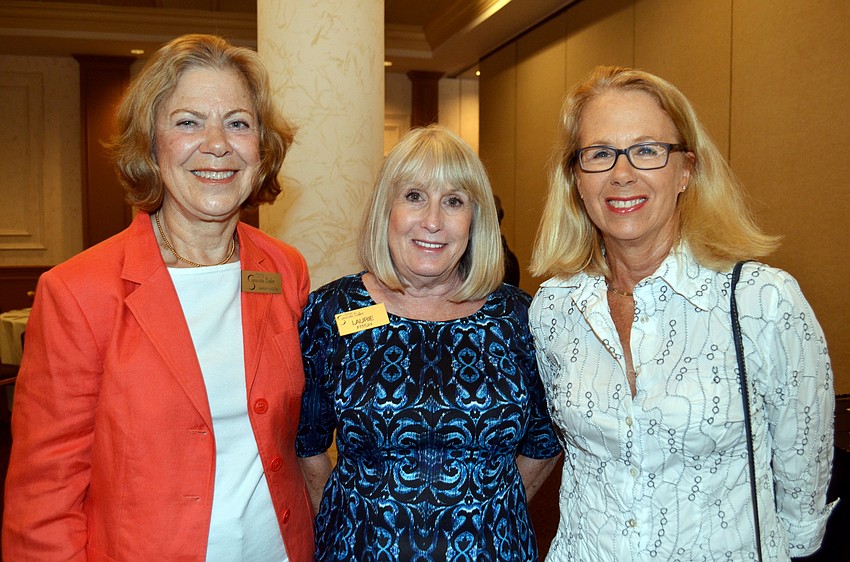 Marilyn Nordby, Laurie Fitch and Robin Curtis