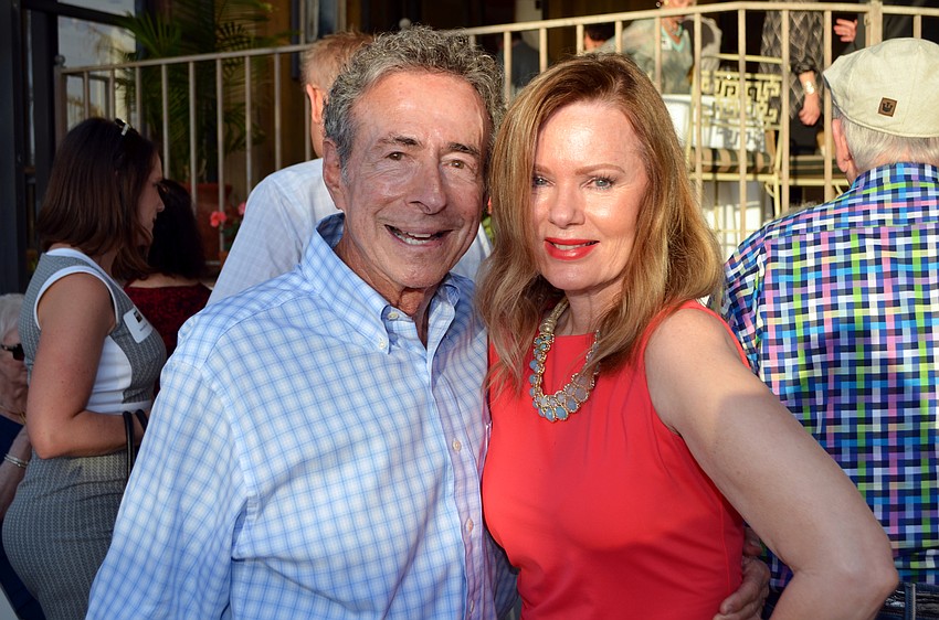 Hosts Ron and Rita Greenbaum