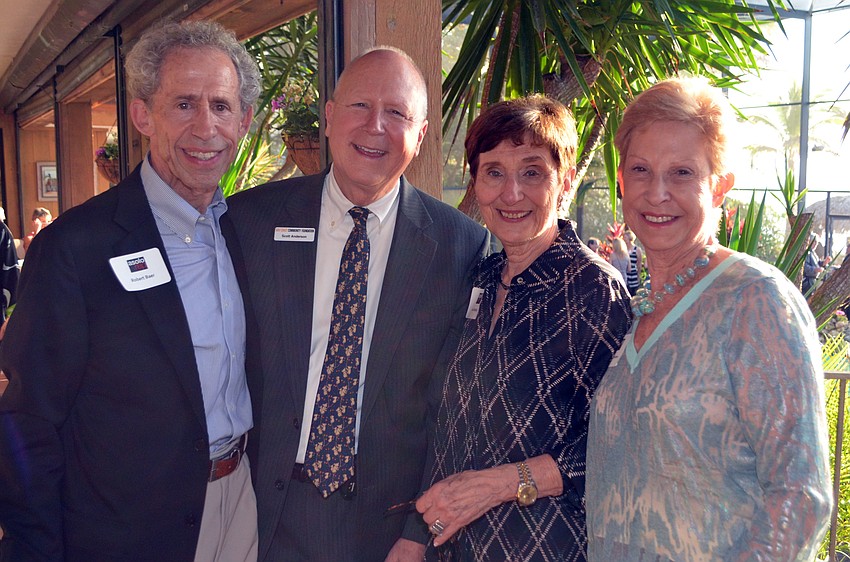 Bob Baer, Scott Anderson, Lois Stulberg and Carol Camiener