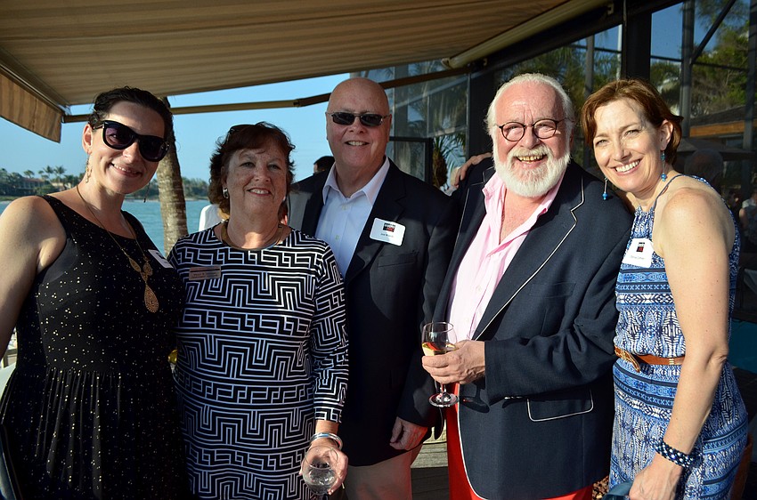 Kelly Borgia, Molly Maginn, Joe Walsh, Frank Galati and Denise Cormier