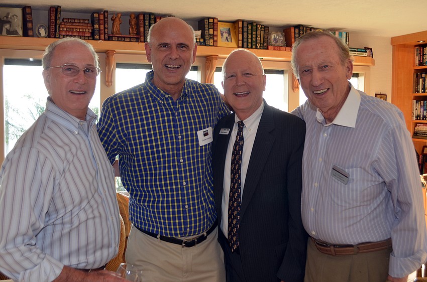 Larry Haspal, Charlie Huisking, Scott Anderson and Sy Goldblatt