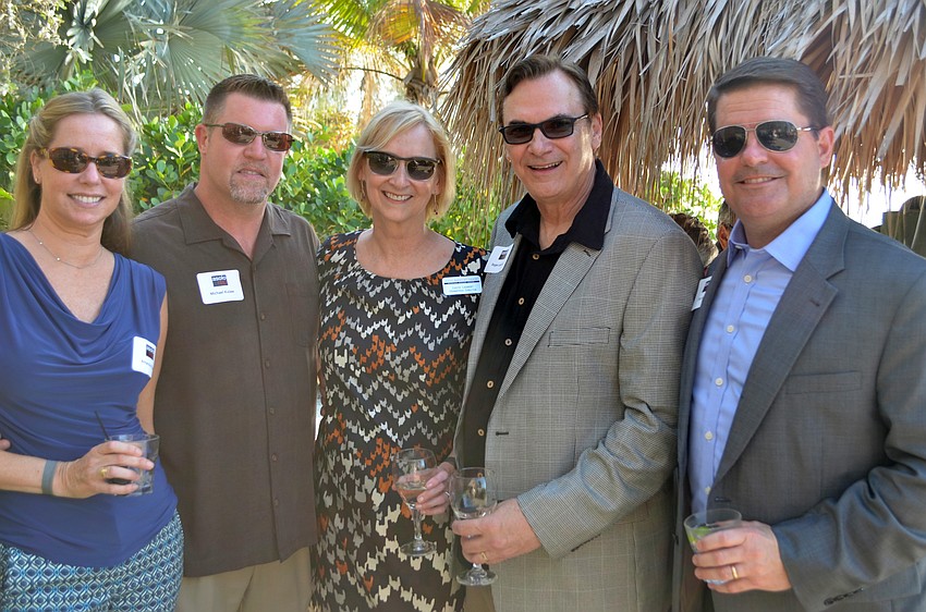 Amanda and Michael Kulaw, Judith and Roger Lambert and Dan Vigne