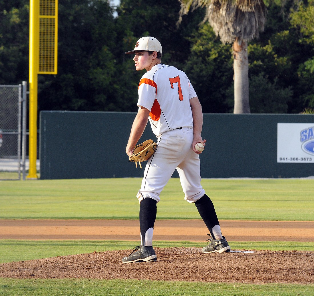 Sarasota senior Nick Long will help lead the Sailors into the 31st annual Sarasota Baseball Classic March 21 through March 24.