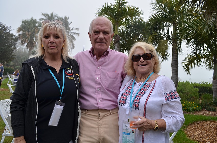 Deborah Woods, Jack Scherer and Jacki Levin