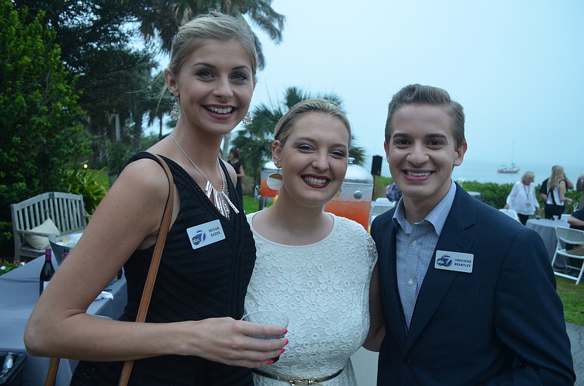 Megan Baers, Tiffanie McDermott and Christopher Brantley