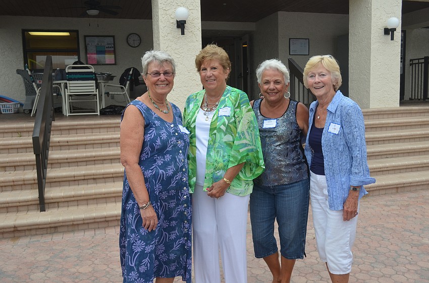 Anni Burbank, Virginia Kelly, Angie Garbarino and Kitty Bystrom