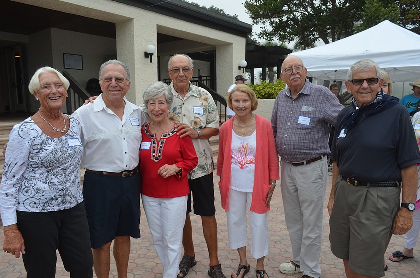 Pat Helmuth, Roger Garbarino, Bev and Frank Stellon, Ann and Joseph Neme and Don Burbank
