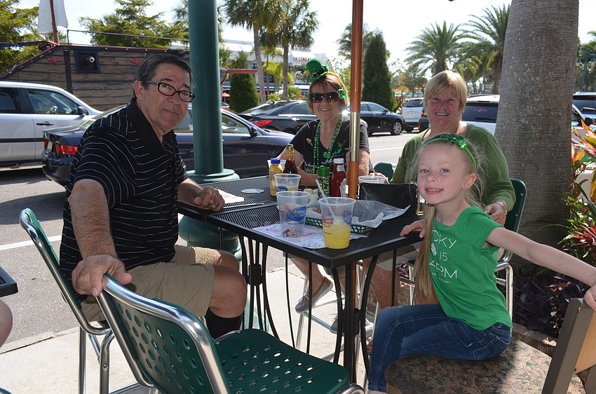John Loschin, Bev Elliott-McKinnon and Margie and Dana Loschin