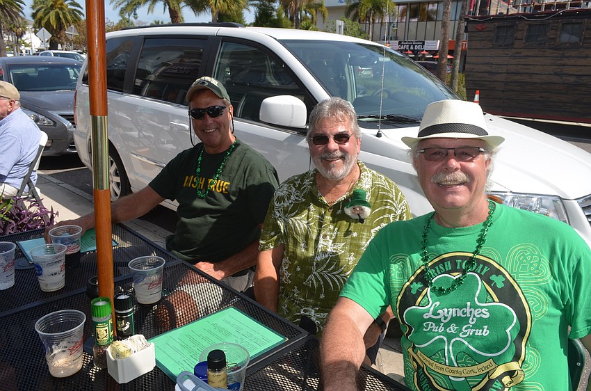 Tom and Larry O’Connor with Michael Jordan