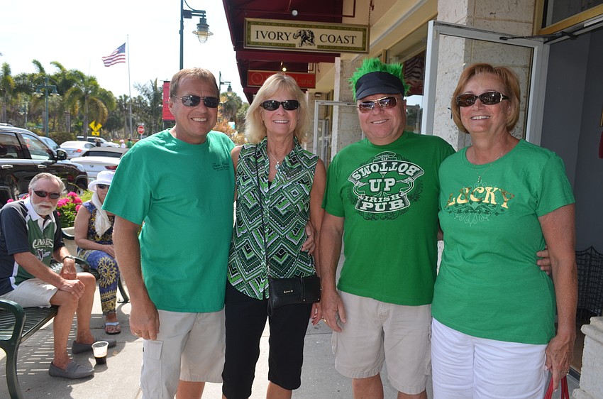 Roger, Pinki, Ron and Marlene Tuente