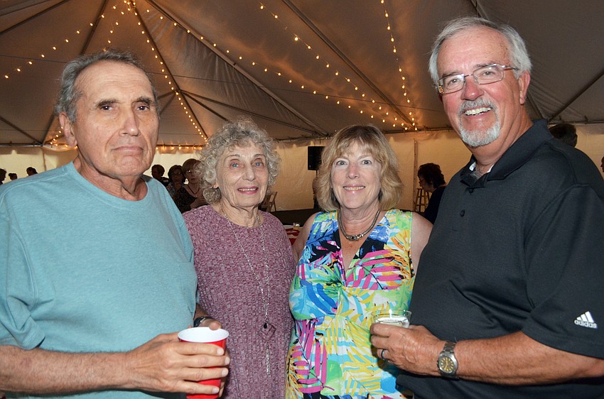 Michael and Maddie Givant with Charleyne and John Fitzgerald