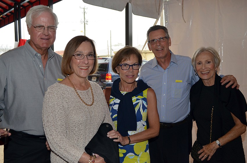 Charlie and Jeanne Muntan, Nicole Huot, Gerald Daily and Esther Emmerman