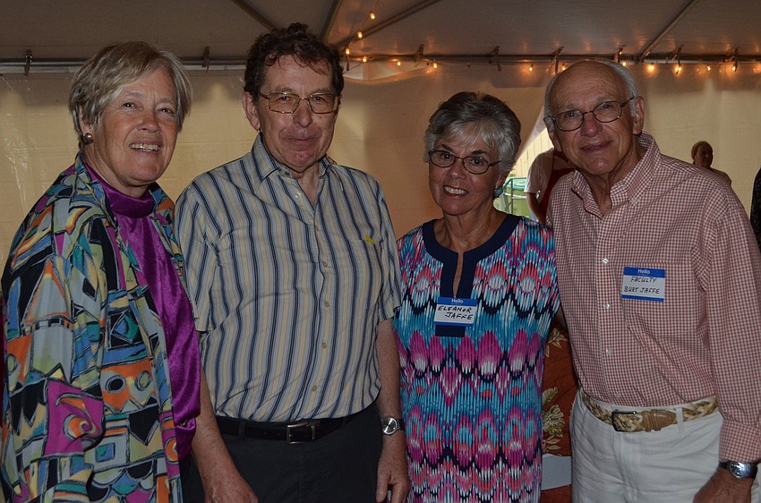 Marilyn and Karl Seifert with Eleanor and Burt Jaffe