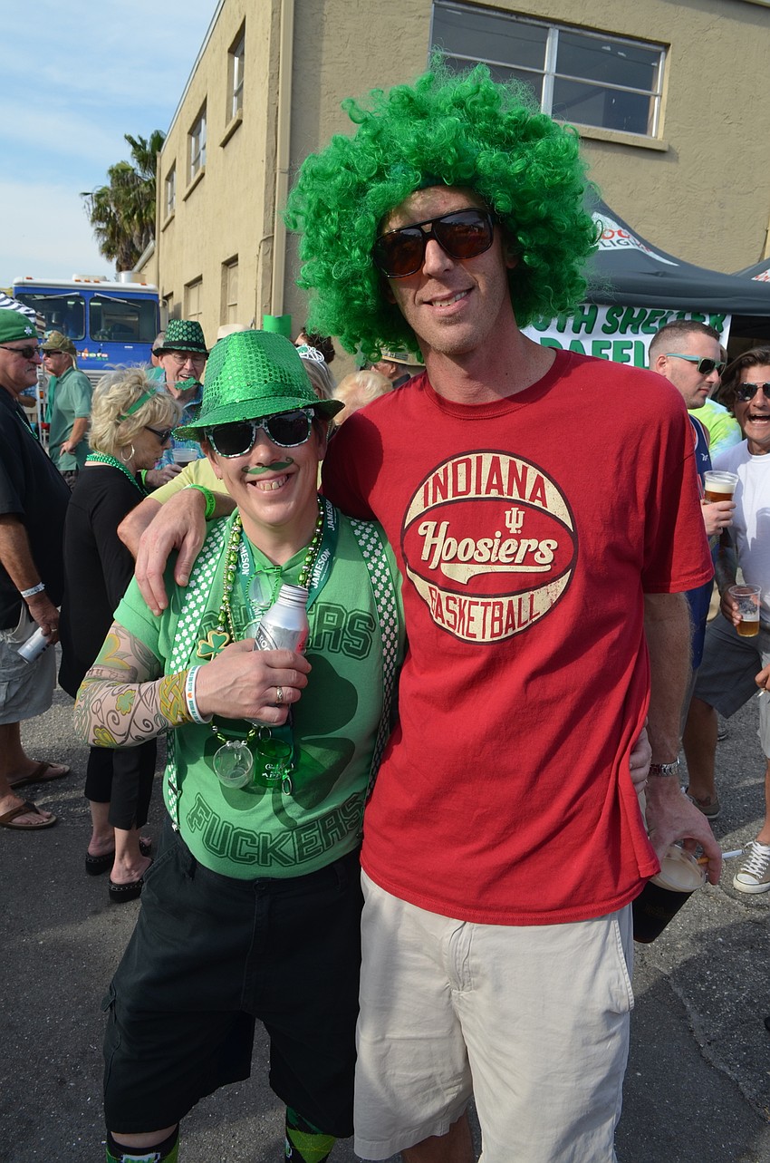 Chris McAllister and Mike Harris