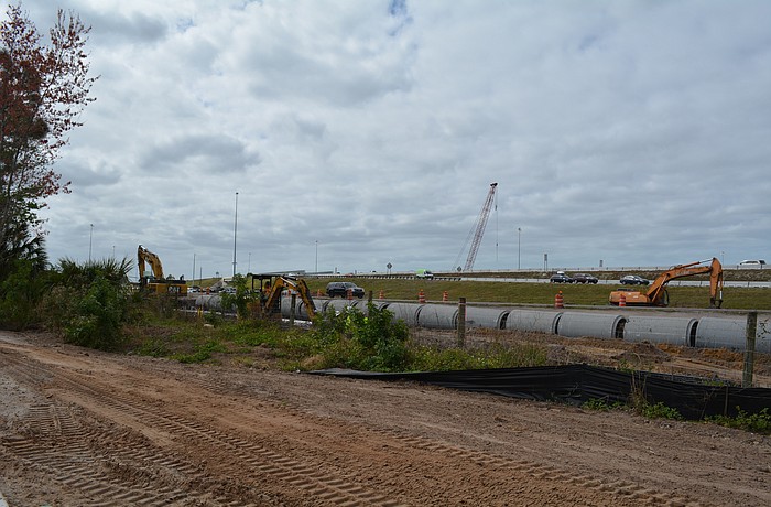 The construction is expected to last until September 2017.