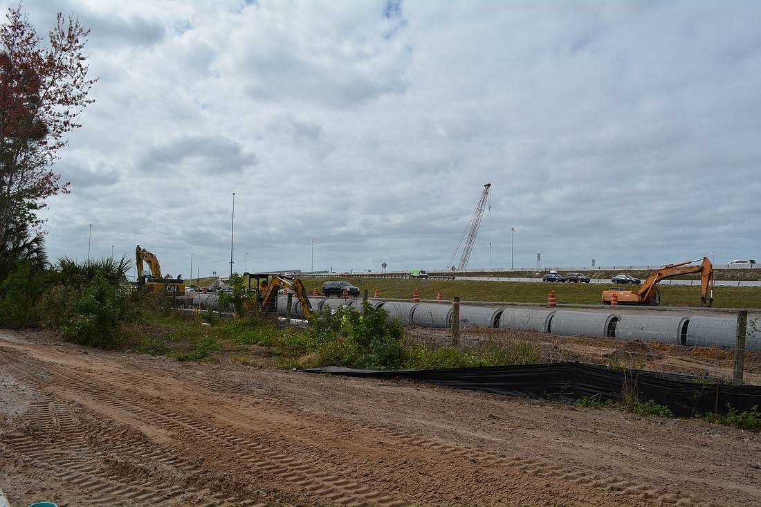 The construction is expected to last until September 2017.