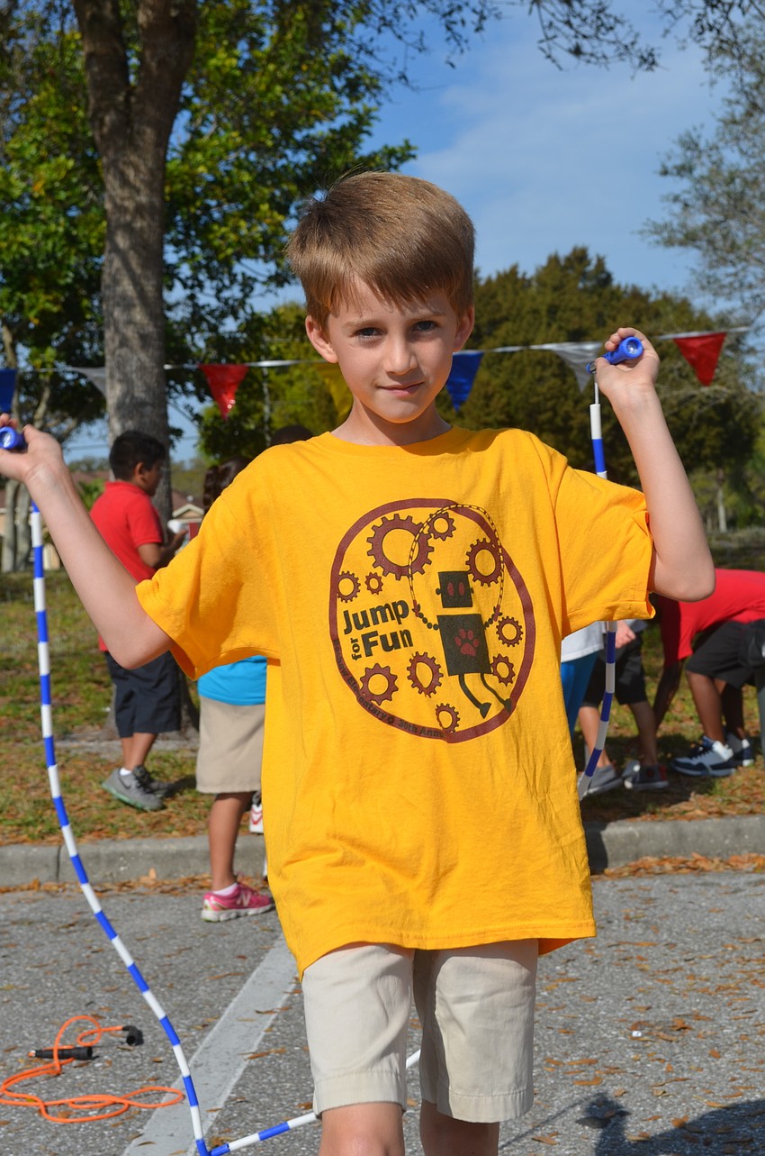 Nicholas Cinelli enjoys a morning outside.
